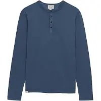 Superdry Slub Grandad Pitkähihainen T-paita