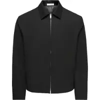 Only & Sons Onsjoey Reg 0612 Overshirt Frml - Black - XXL