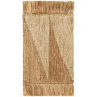 Ferm Living Studie-matto 50 x 70 cm - Luonnonvärinen/Luonnonvalkoinen