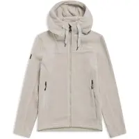 Bergans Hareid Fleece Hood Jacket Women Coastal Sand XL