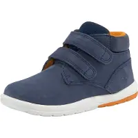 Timberland for boy. TB0A2K280191 Toddle Tracks navy mid-calf leather boots with velcro fastening (23), Flat, Casual, children's fashion