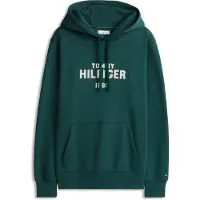 Tommy Hilfiger Hilfiger Stack Reg Fleece Hoodie - Green - S