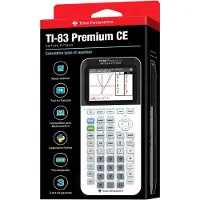 Texas Instruments 83PREP/TBL/1E2 Musta ja Valkoinen Laskin