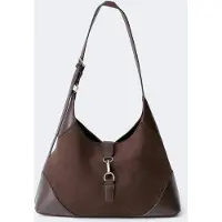 Gina Tricot  - Hobo shoulder bag - Olkalaukut - Ruskea - ONESIZE - Naiset