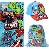 Cerda Disney Avengers &amp; Bag Set Pyyhe