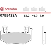Brembo Jarrupalat, Sintteri Eteen, ABE, 07BB42SA