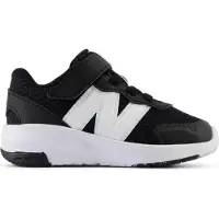 New Balance 578 Kids Bungee Lace With Top Strap - Black - 22.5