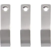 Meraki Hooks, Mkhang, Brushed Silver Finis - Silver - 120 g