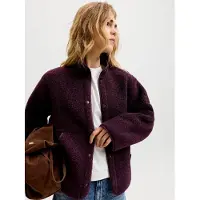 JJXX Jxvera Teddy Jacket Otw Noos - Burgundy - M