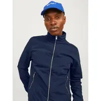 Jack & Jones Jjerush Harrington Bomber Noos - Navy - M