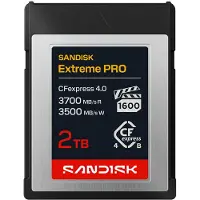 SanDisk – Extreme PRO CFexpress 4.0 B PCIe4x2 2TB (SDCFEB-2T00-GN4NN)