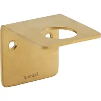 Meraki Bottle Hanger Brushed Brass Finish