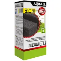 Aquael Asap 700 Aquarium Filter Sponge 2 Units Hopeinen