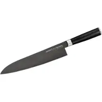 Samura MO-V Stonewash Grand Chef veitsi 240 mm. valmistettu AUS 8 japanilaisesta teräksestä 59 HRC (SM-0087B)