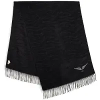 Zadig & Voltaire Kids Scarf - Black - ONE SIZE