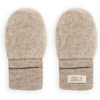 Huttelihut Mittens Wool Fleece - Beige - 62\68