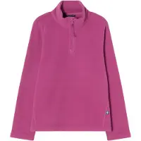 Isbjörn of Sweden Kids' & Teens' Cloud Half Zip Fleece Wild Rose 122/128