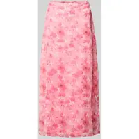 Vero Moda Vmsmilla Nw Long Skirt Wvn - Pink - S