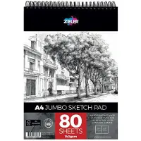 Zieler Sketchbook JUMBO SPIRAL A4 140g.