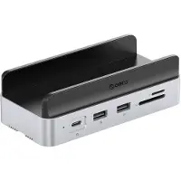 ORICO MiniDock 10-in-1 Docking Station with SSD Hard Drive Bay - Silver