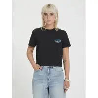 Volcom Dial Crop T-Paita musta, M