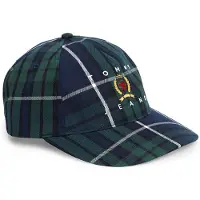 Tommy Hilfiger Tjm Archive Check Cap - Green - ONE SIZE