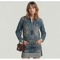 G-Star Shrunken Boxy Jacket - Dark blue - Women