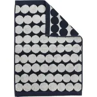 Marimekko Räsymatto Hand Towel 50X70Cm - Black - 50X70