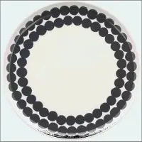 Marimekko Siirtolapuutarha Plate 20Cm - Black - 20