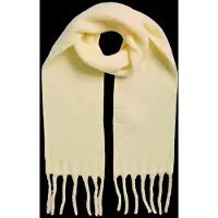 Pieces Pclulu Solid Long Scarf Pwp Bc - Cream - ONE SIZE
