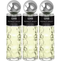 Saphir Select 200ml Eau De Parfum 3 Yksiköt