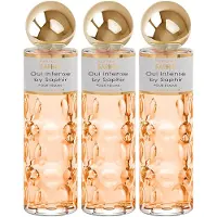 Saphir Oui Intense 200ml Eau De Parfum 3 Yksiköt