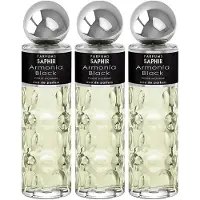 Saphir Armonia Black 200ml Eau De Parfum 3 Yksiköt