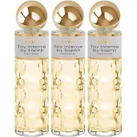 Saphir Toy Intense 200ml Eau De Parfum 3 Yksiköt