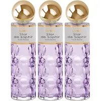 Saphir Star 200ml Eau De Parfum 3 Yksiköt