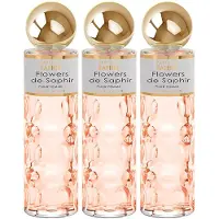 Saphir Flowers 200ml Eau De Parfum 3 Yksiköt