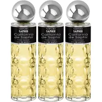 Saphir California 200ml Eau De Parfum 3 Yksiköt