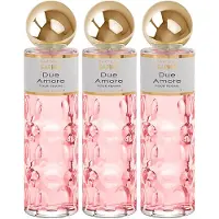 Saphir Due Amore 200ml Eau De Parfum 3 Yksiköt