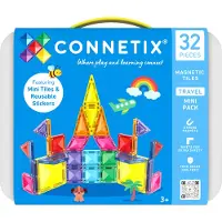 Connetix Travel Mini Rakennuspeli 32 Kappaletta
