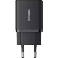 Baseus Cube C+U 30W EU mains charger (cluster black)