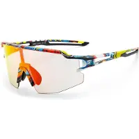 RockBros Photochromic Cycling Glasses with UV Protection and Corrective Insert - Multicolor
