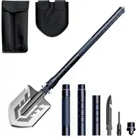 Wozinsky WSS-211 selviytymislapi – harmaa / bushcraft-lapi / monitoimityökalu