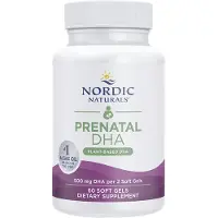 Nordic Naturals Vegaaninen synnytyksen aikainen DHA - 60 kapselia