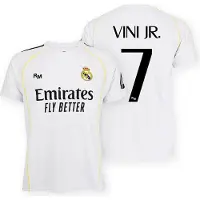 Real Madrid 25/26 Vinicius Koti Lyhythihainen T-paita