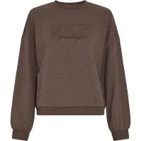 MSCH Copenhagen Mschbrawley Briena Logo Sweatshirt - Brown - S/M