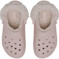Crocs Sandaalit - Classic+ Fleecet Vuoratut puukengät - Kvartsi - - 42/43 - Sandaalit