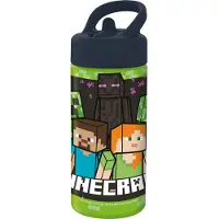 Minecraft Playground Juomapullo, 410 ml
