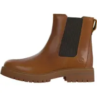 Timberland for woman. TB0A2KK2EM41 Brown Britton Drive leather Chelsea boots (41.5 W), Flat, None, Casual