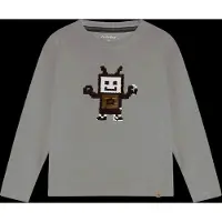 Minymo T-Shirt Ls - Grey - 104