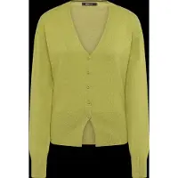 Gina Tricot Shaped Knitted Cardigan - Green - S
